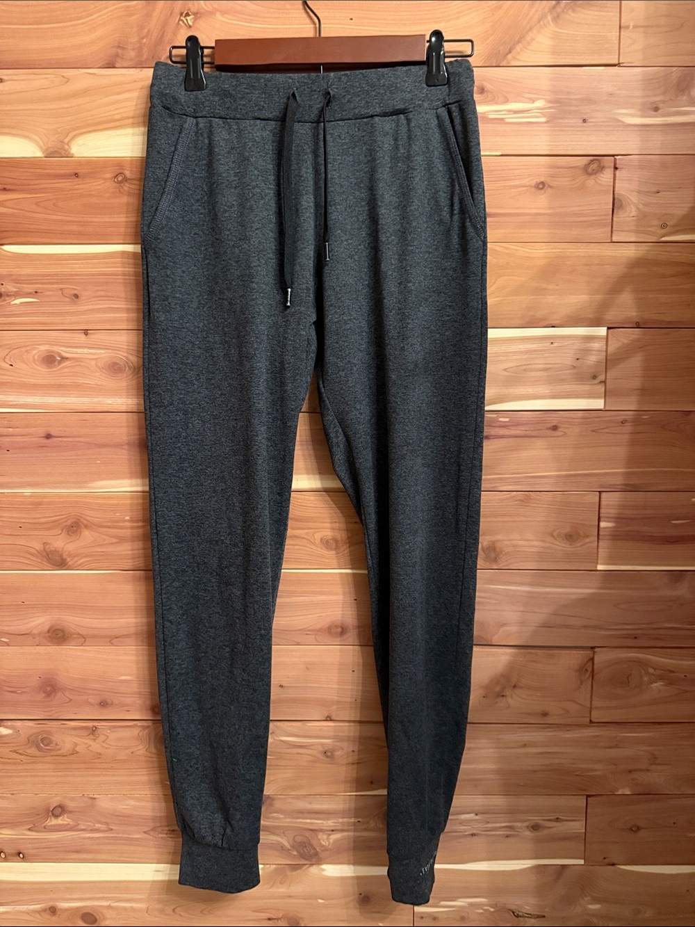 good hYOUman Charcoal Heather Drawstring Joggers